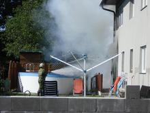 Brand Wohnhaus am Montag,  3. Oktober 2011